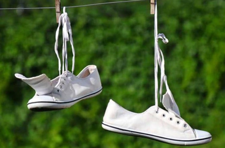 Air-dry your shoes