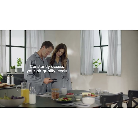 Pure A9 air purifier with 5 stage filter for 60m² room coverage