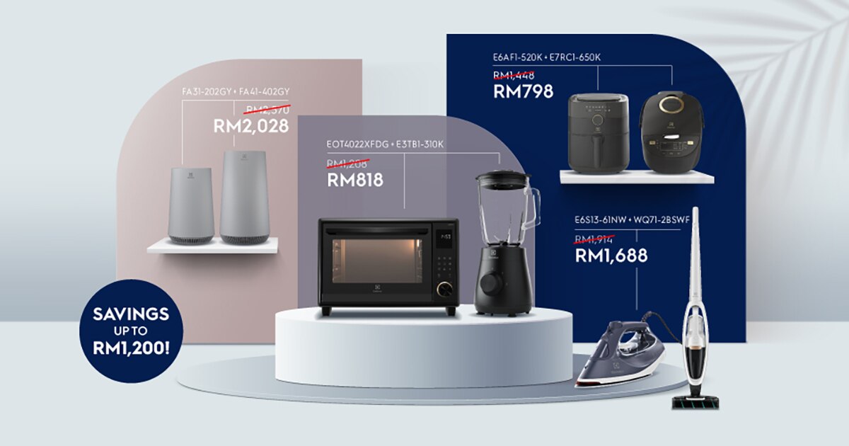 Two is better than one Electrolux Malaysia