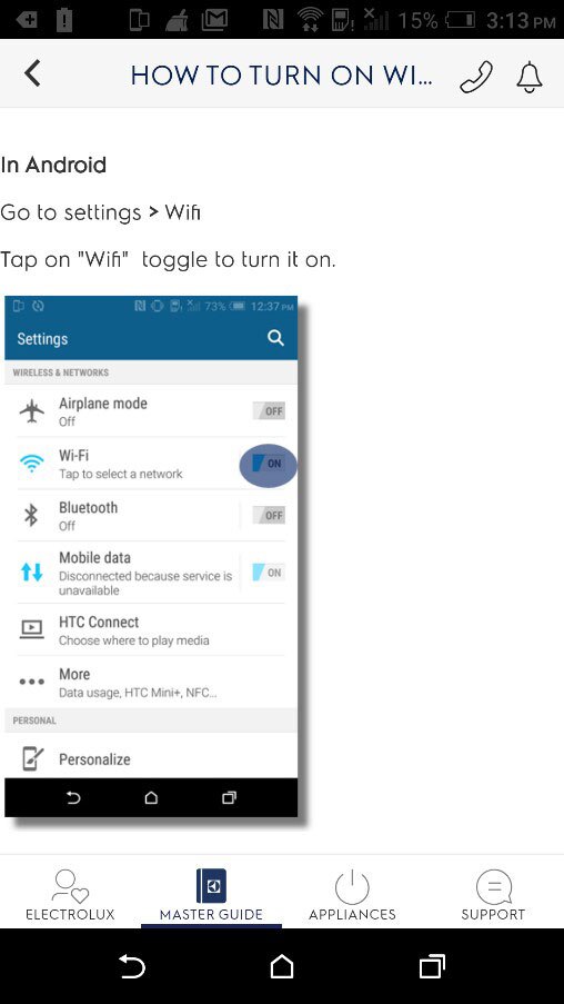 how to turn on wifi