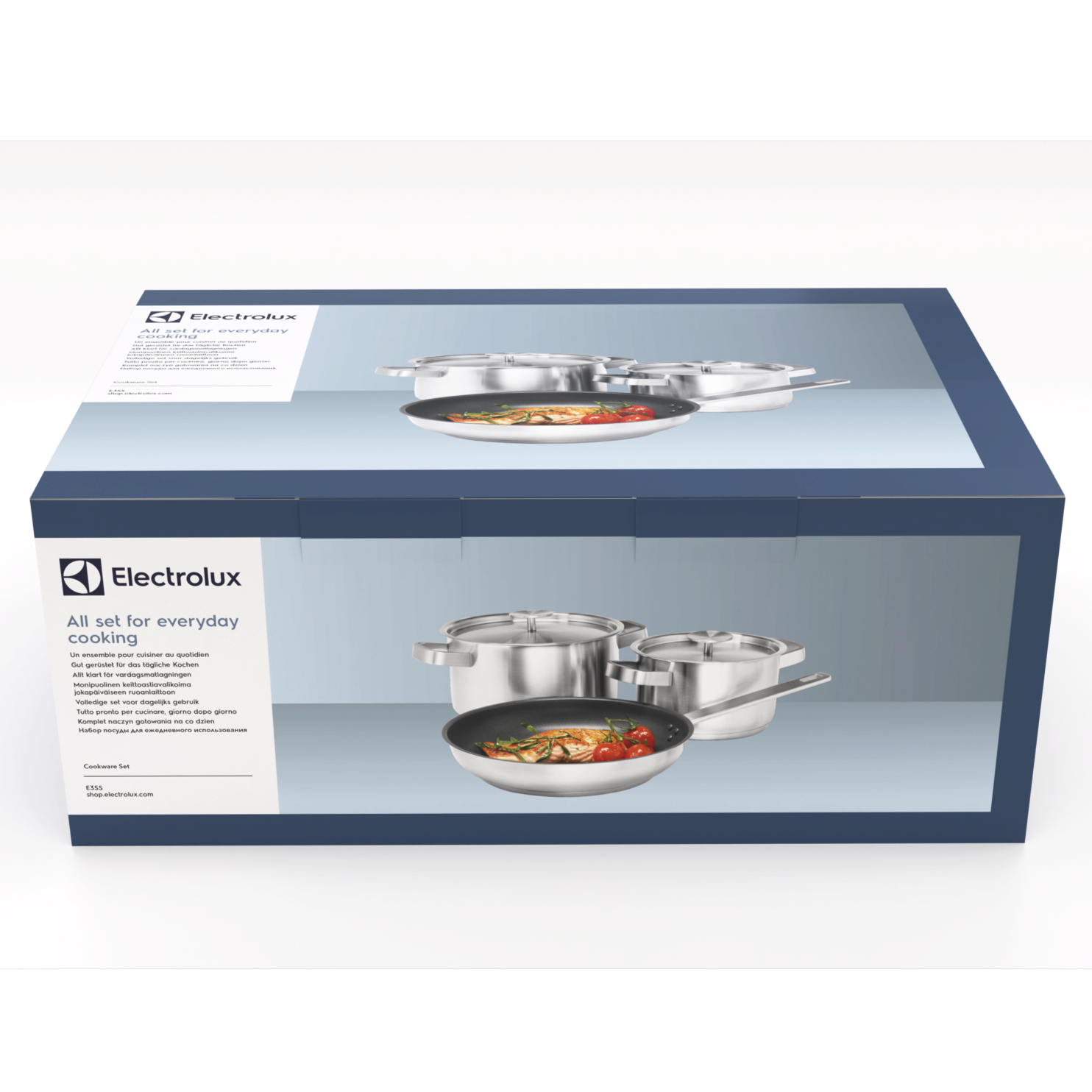 Stainless steel cookware set - E3SS | Electrolux Malaysia