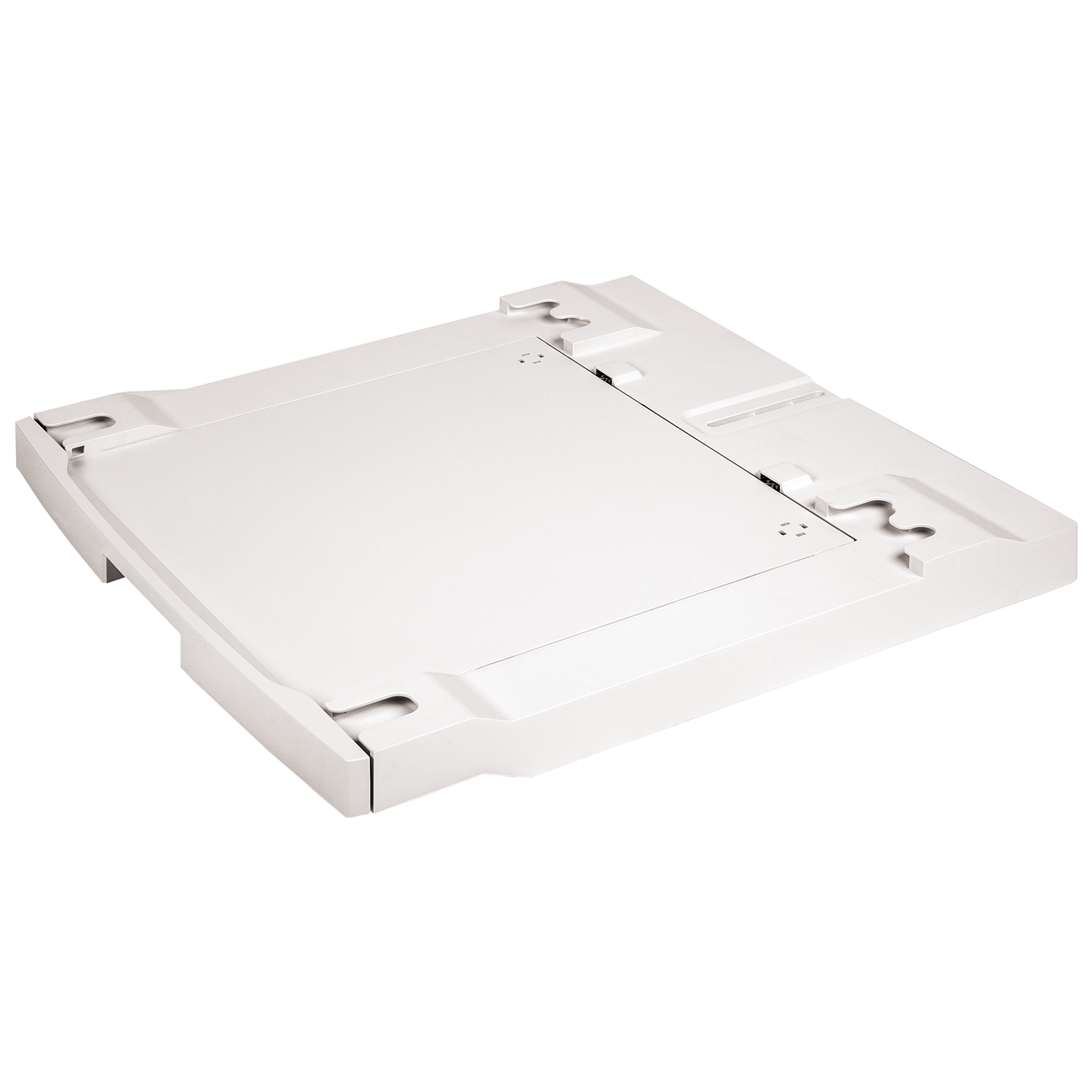 Electrolux stacking kit with slideout shelf for frontload washer and