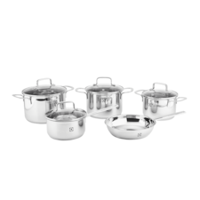 5 piece stainless steel cookware set