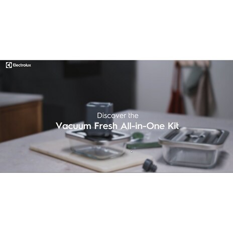 2x Glass food containers with stainless steel lids