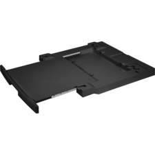 Stacking kit with slide-out shelf