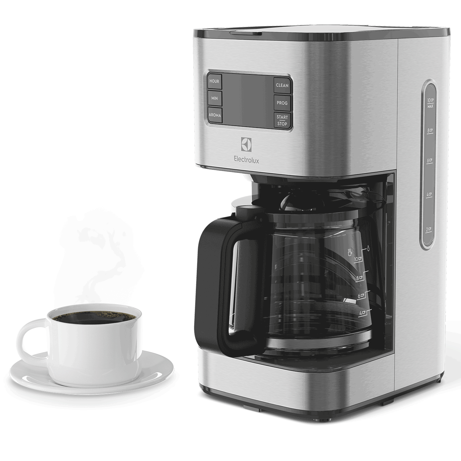 1.25L drip coffee machine E5CM180ST Electrolux Malaysia