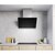 90cm UltimateTaste 500 slope cooker hood