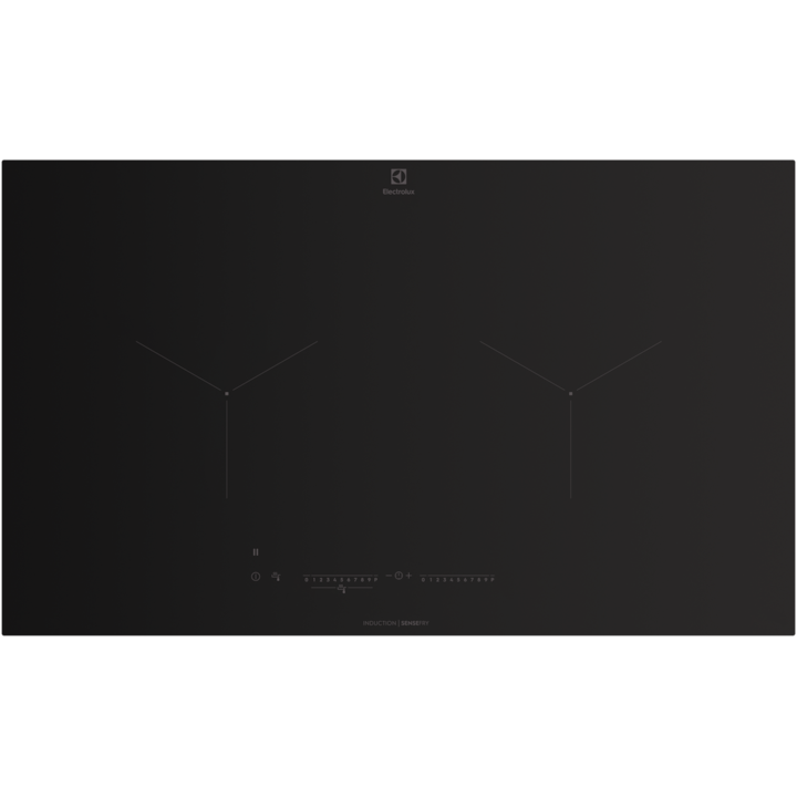 80cm UltimateTaste 700 built-in induction hob with 2 cooking zones