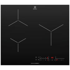 60cm UltimateTaste 500 built-in induction hob with 3 cooking zones