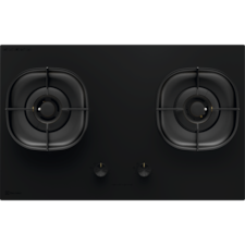 80cm 600 Series built-in gas hob with 2 cooking zones