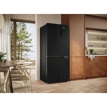 419L 600 series quad door refrigerator