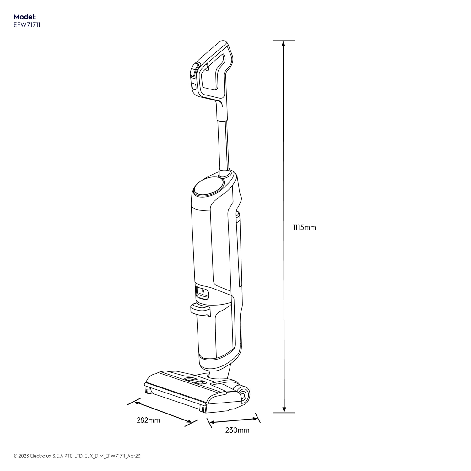 UltimateHome 700 multifunction vacuum cleaner EFW71711 Electrolux