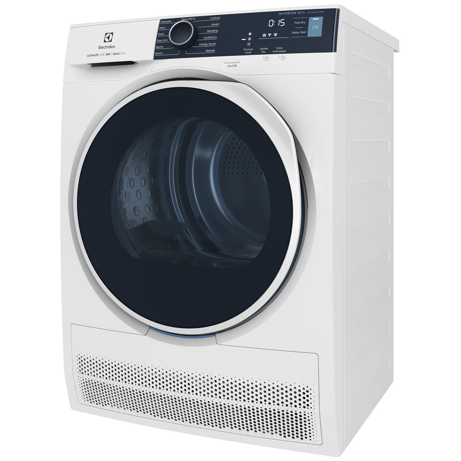8kg UltimateCare 500 condenser dryer EDC804P5WB Electrolux Malaysia