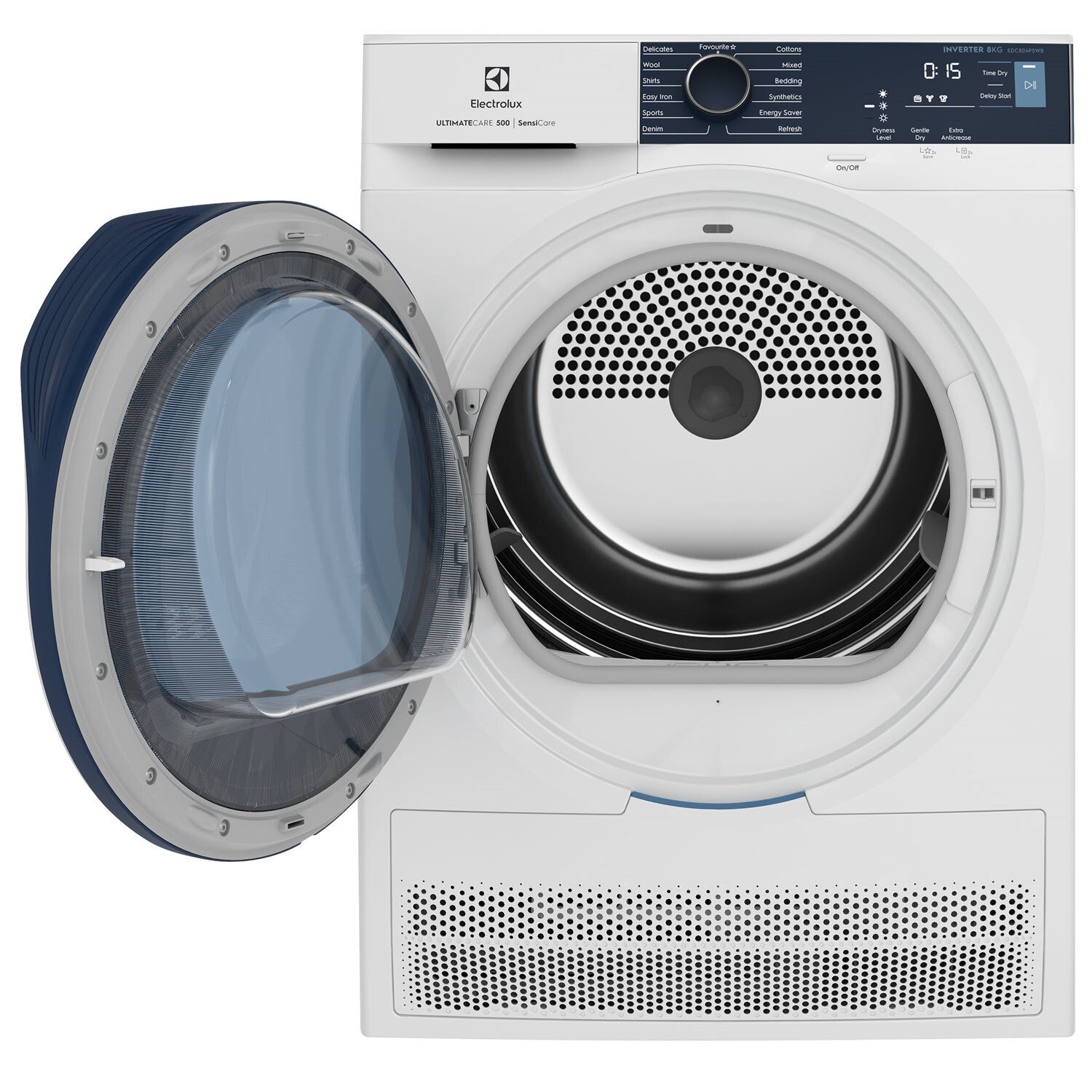 8kg UltimateCare 500 condenser dryer - EDC804P5WB | Electrolux Malaysia
