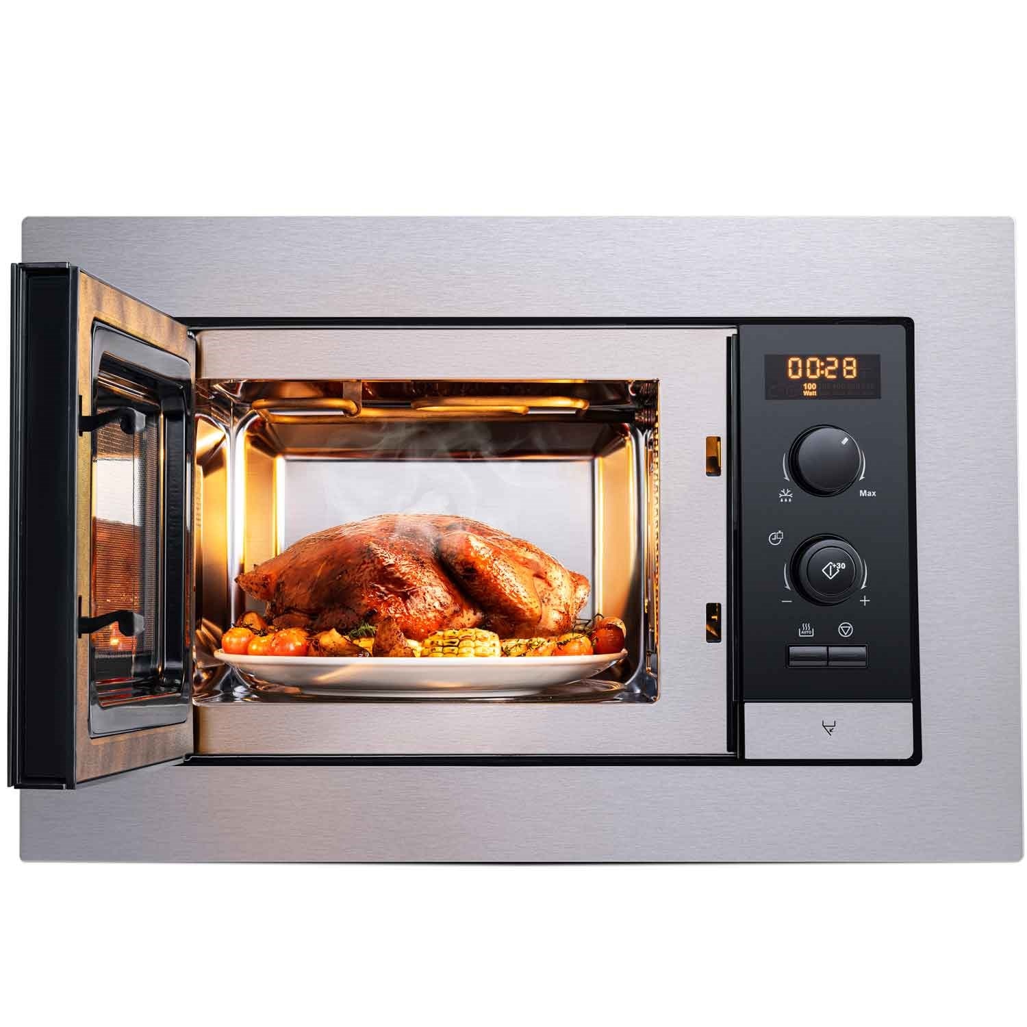 20L Builtin Microwave with Grill EMS2085X Electrolux Malaysia