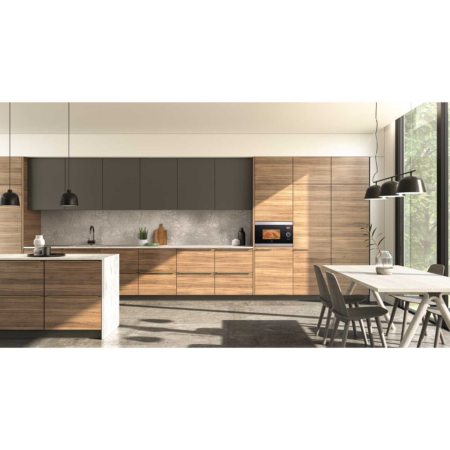 25L Builtin Microwave with Grill EMS2540X Electrolux Malaysia