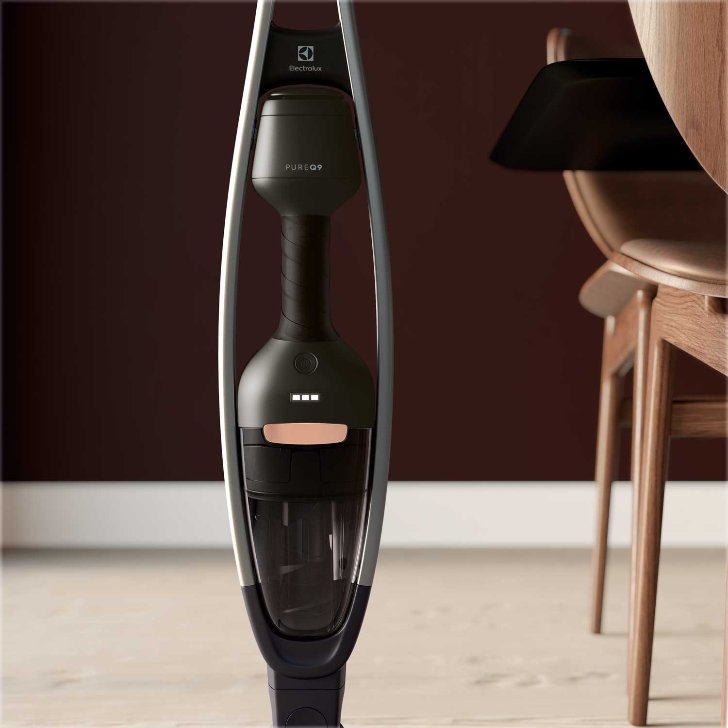 Pure Q9 Cordless Stick Vacuum Cleaner Mahogany Bronze PQ913EM