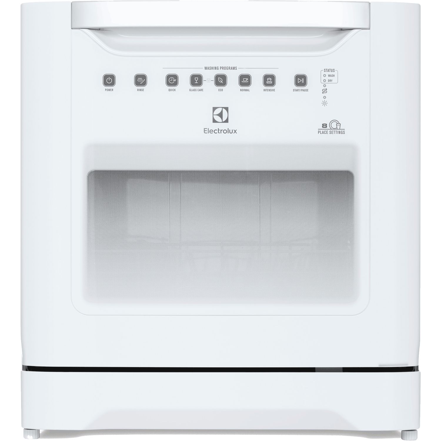 55cm UltimateCare 300 compact dishwasher with 8 place settings ESF6010BW