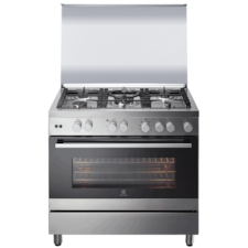 90cm UltimateTaste 700 freestanding cooker with gas hob and 130L electric oven