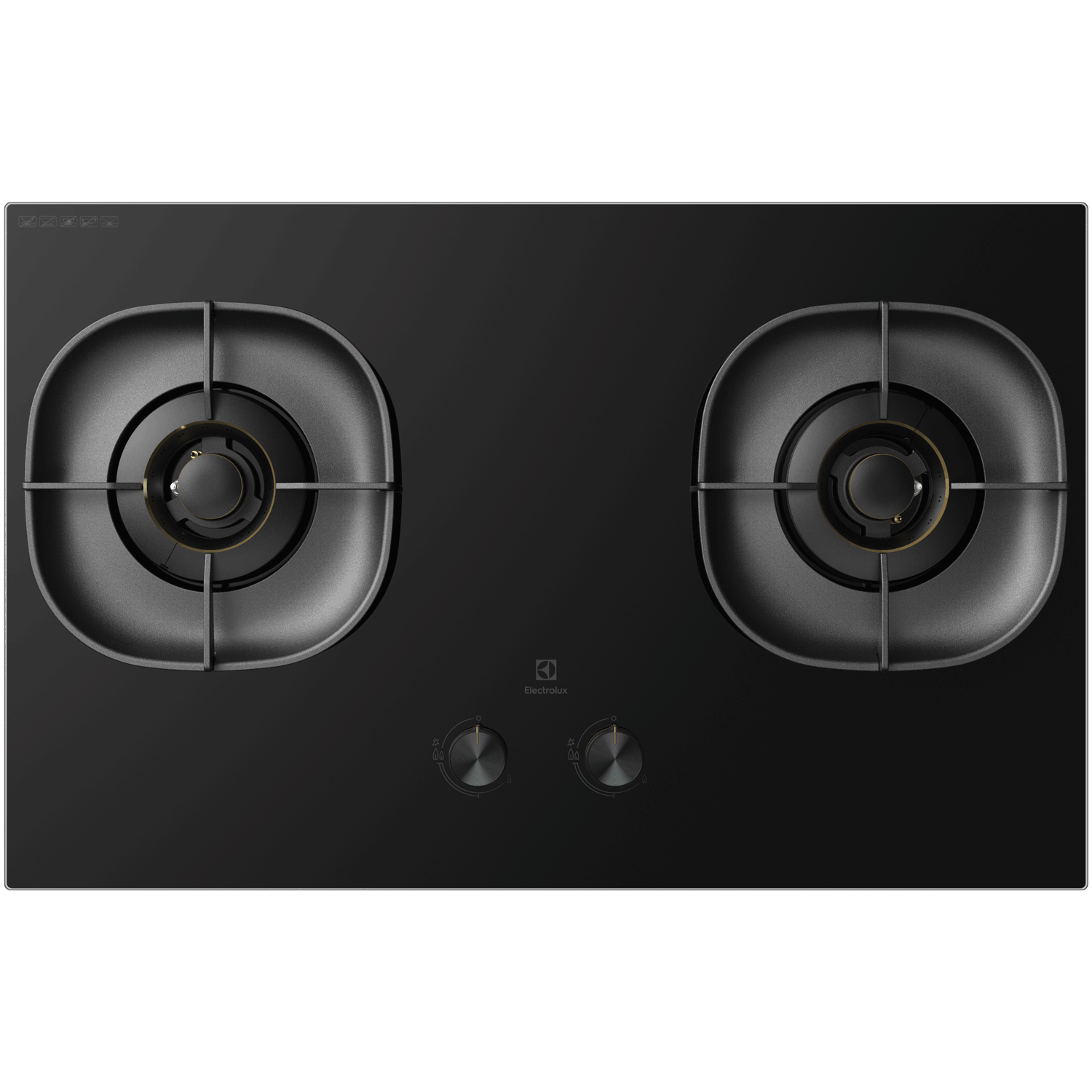 80cm gas stove with 2 cooking zones - EHG8241GE | Electrolux Malaysia