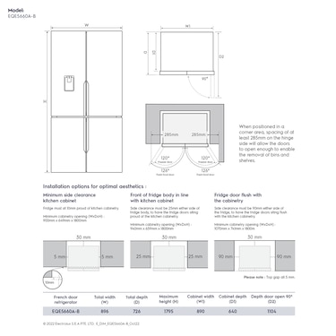 562L UltimateTaste 700 french door refrigerator