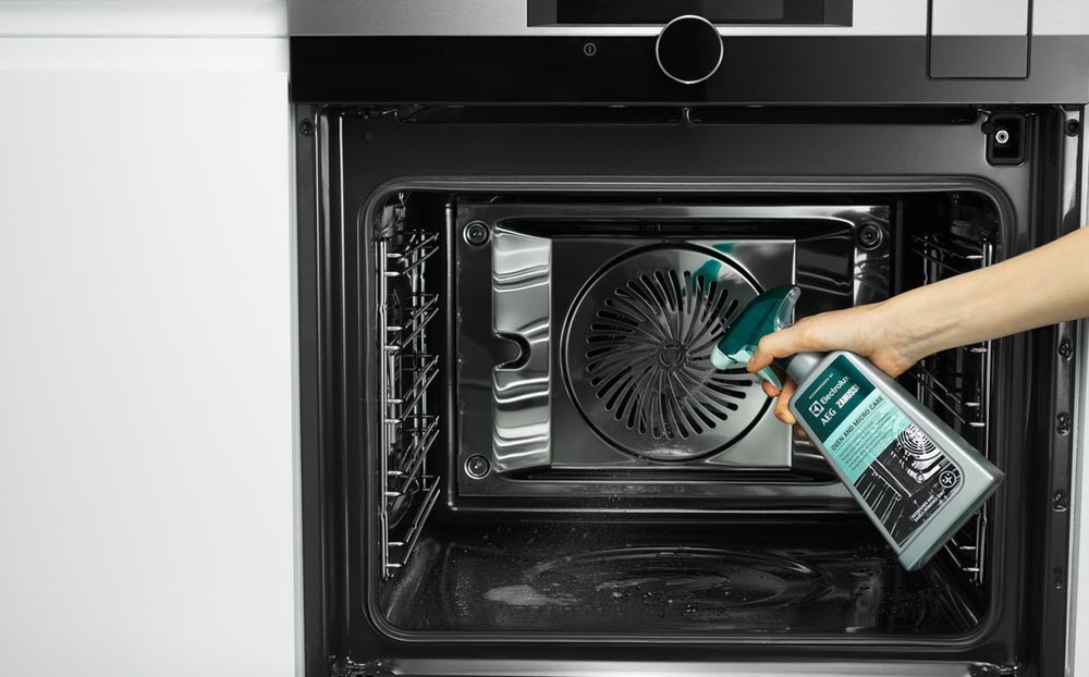 Step 1: Coat the oven cavity