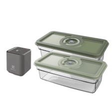 Electrolux vacuum pump with airtight containers