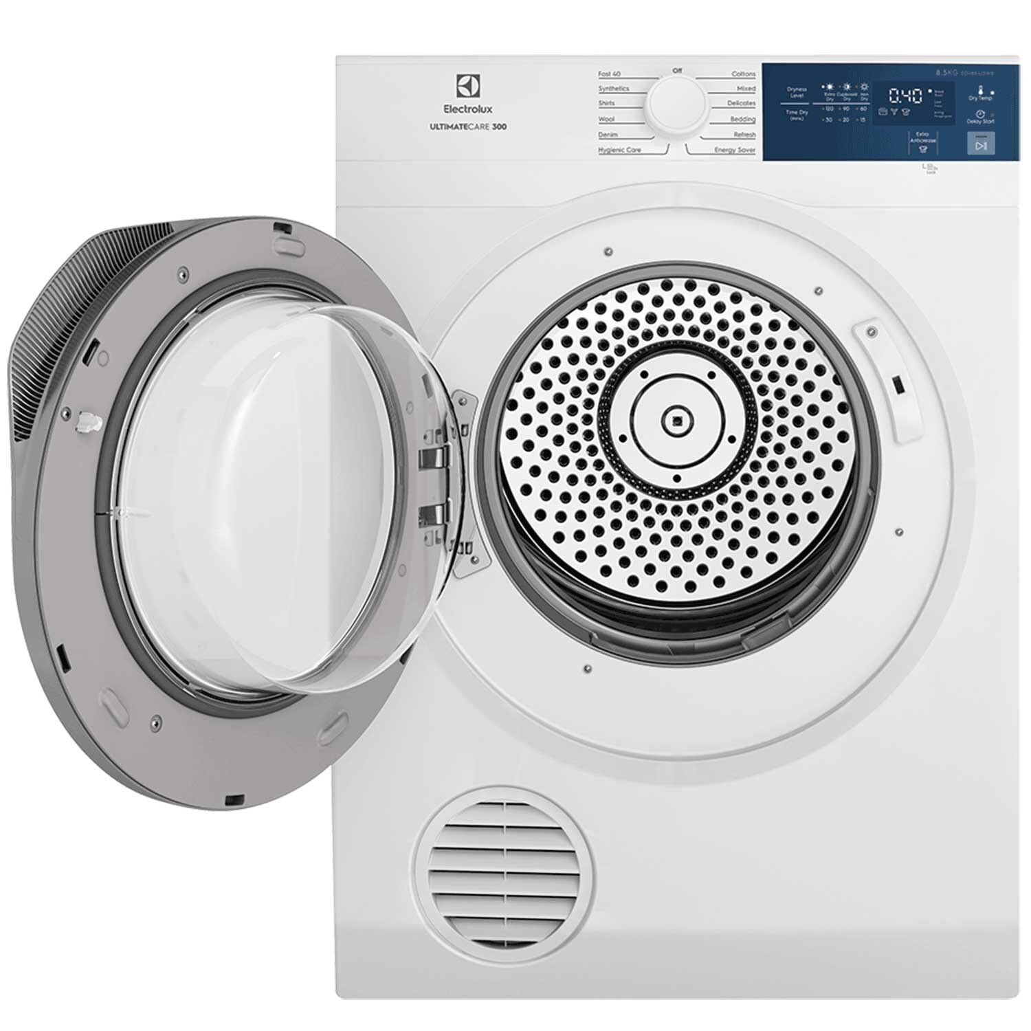 8.5kg venting clothes dryer EDV854J3WB Electrolux Malaysia