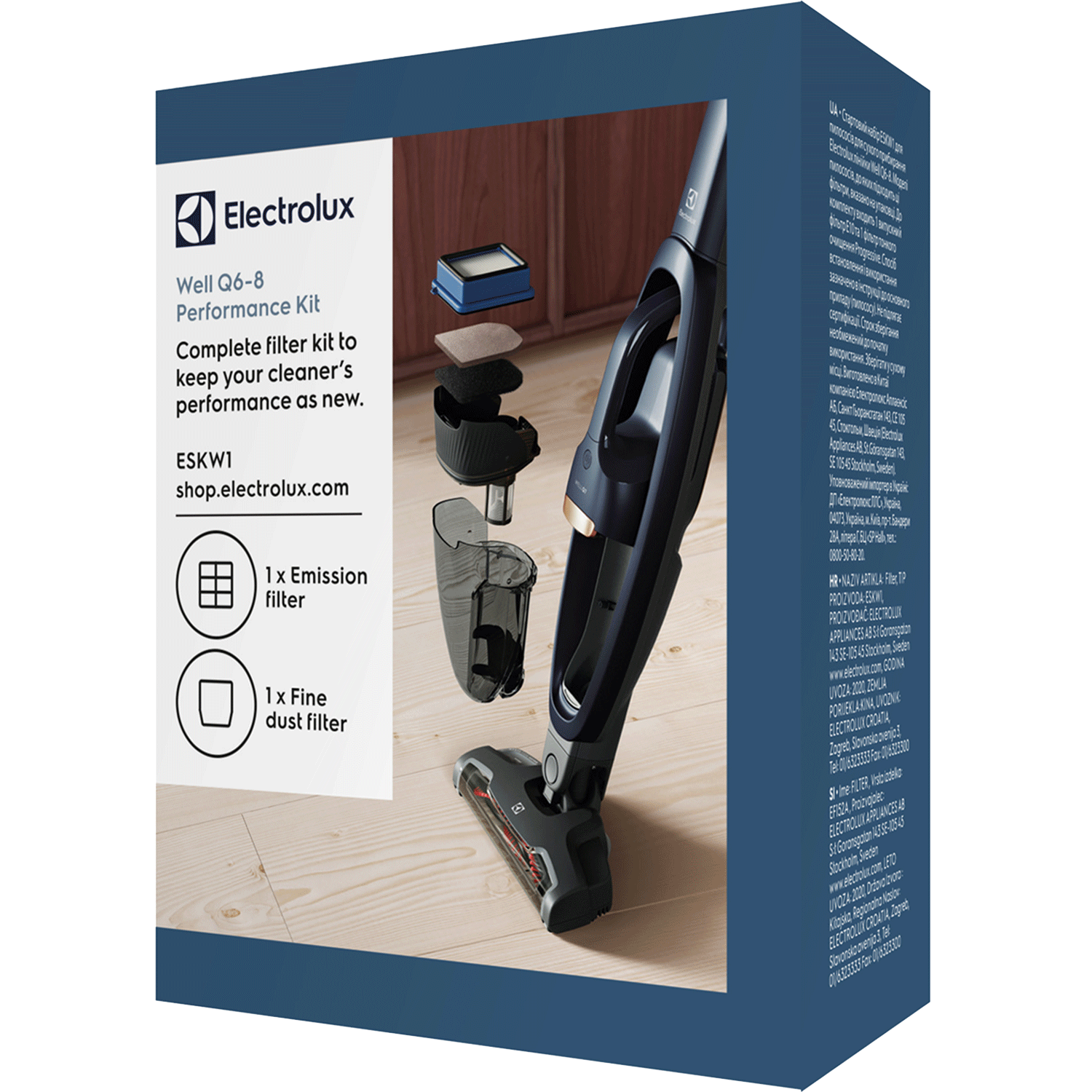 Performance kit for cordless vacuum 
