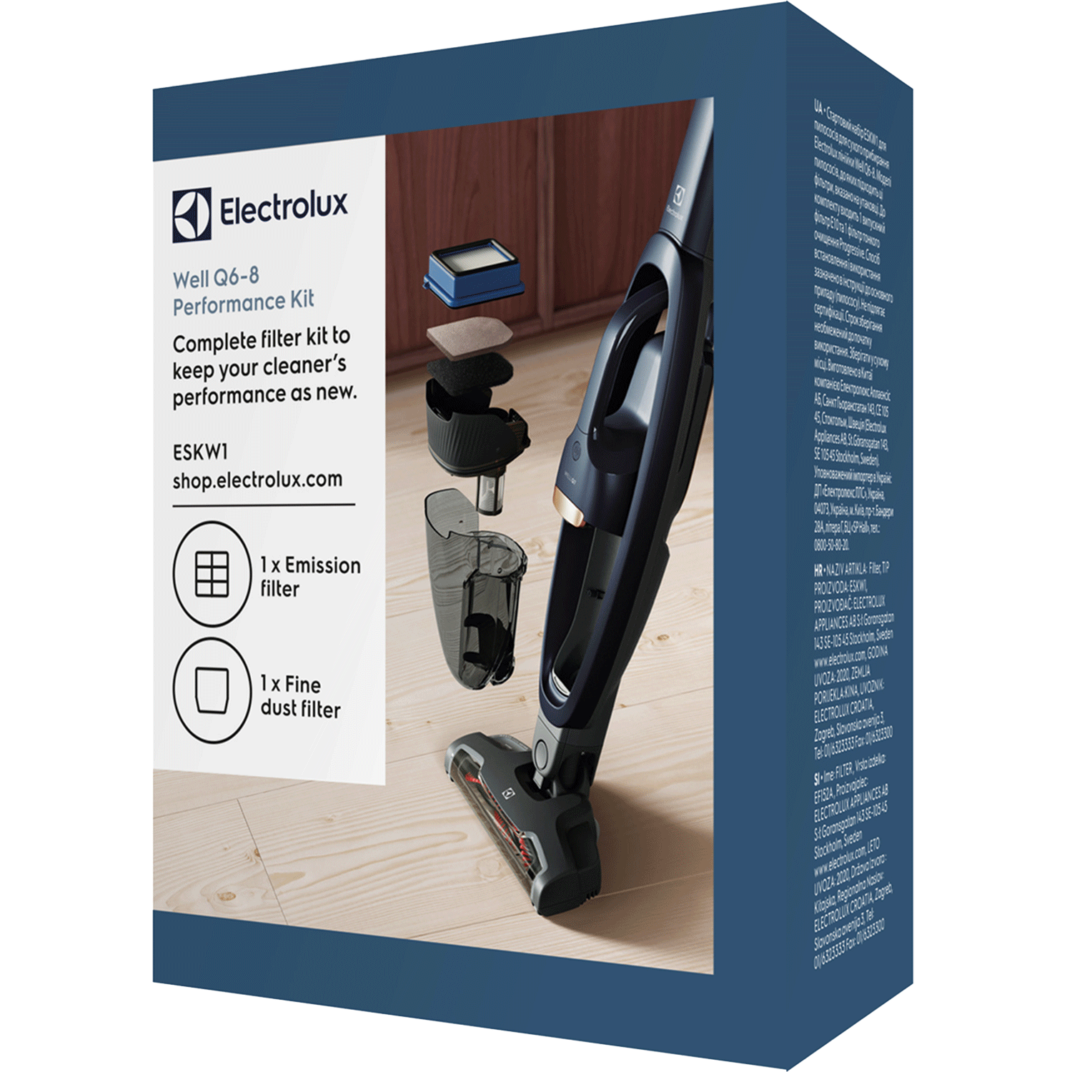 Performance kit for cordless vacuum cleaner ESKW1 Electrolux Malaysia