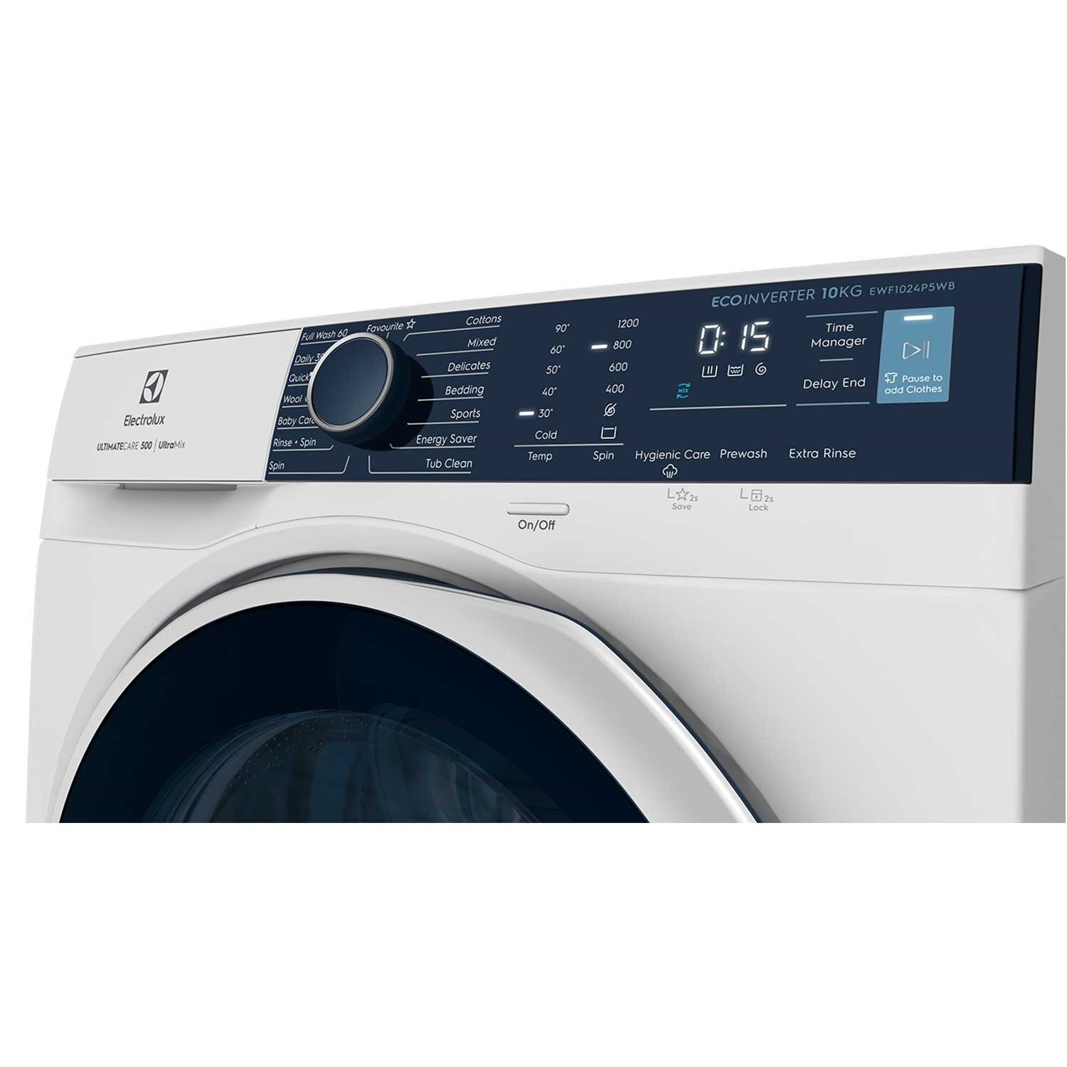 10kg front load washing machine EWF1024P5WB Electrolux Malaysia