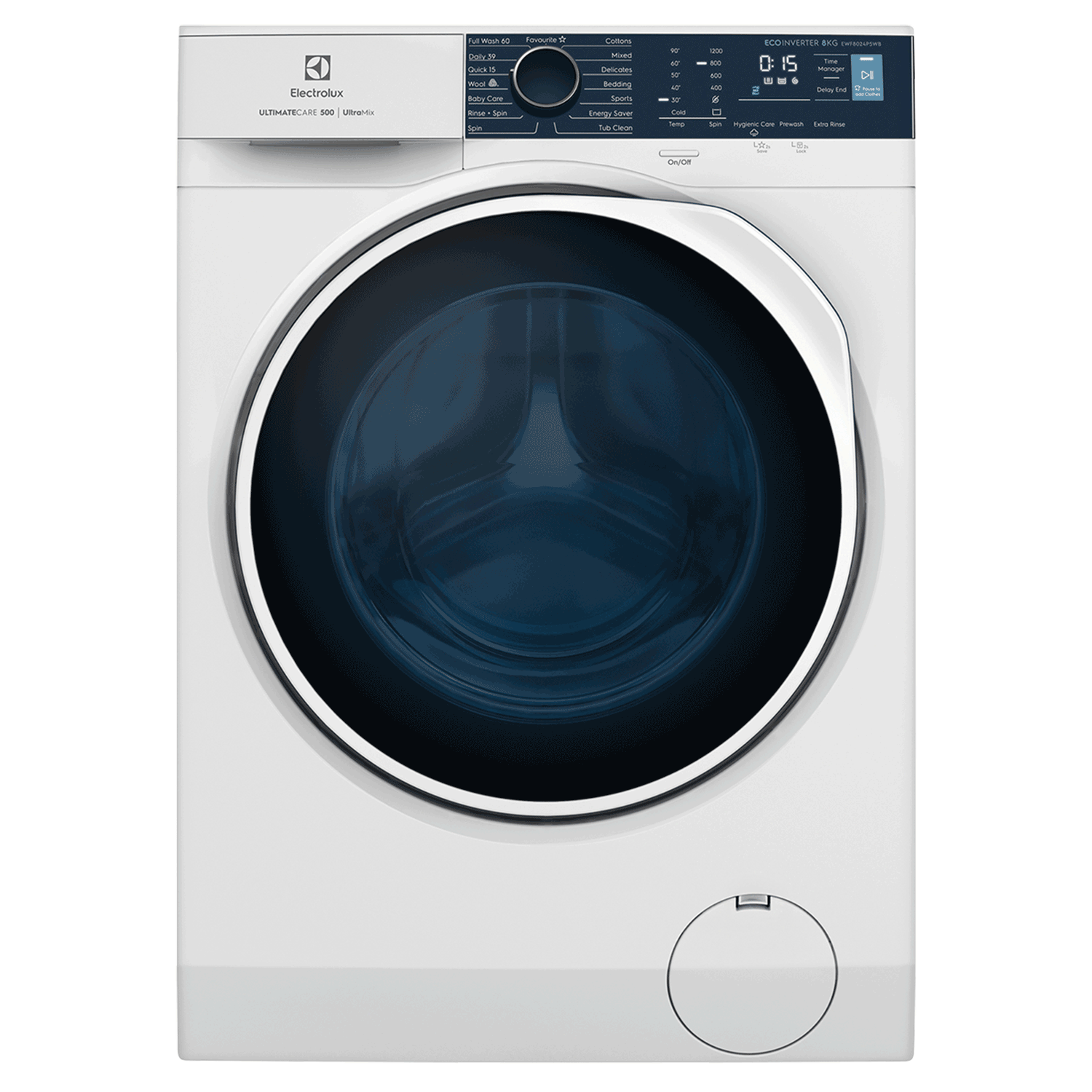 8kg front load washing machine - EWF8024P5WB | Electrolux Malaysia