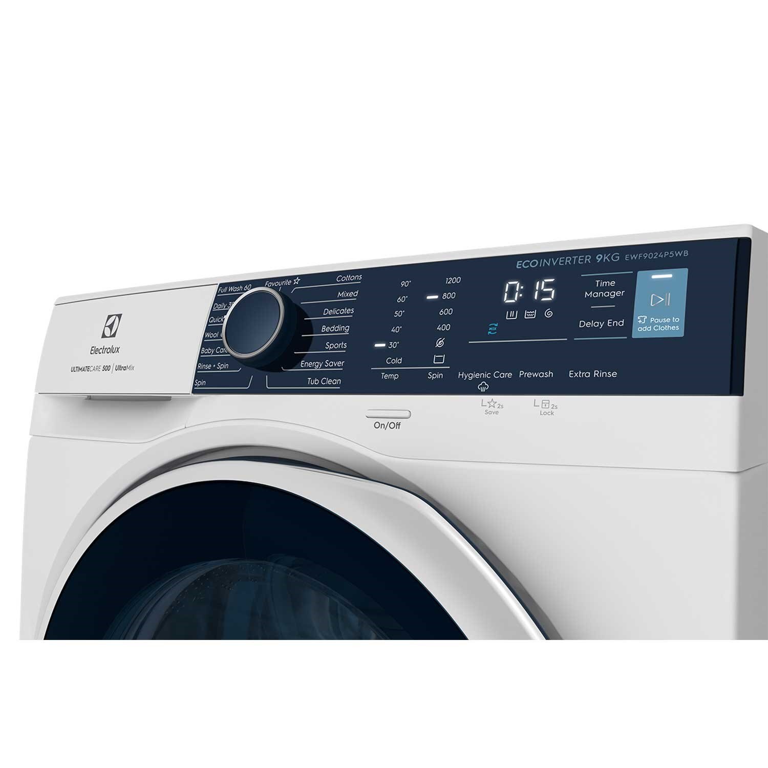 9kg front load washing machine EWF9024P5WB Electrolux Malaysia