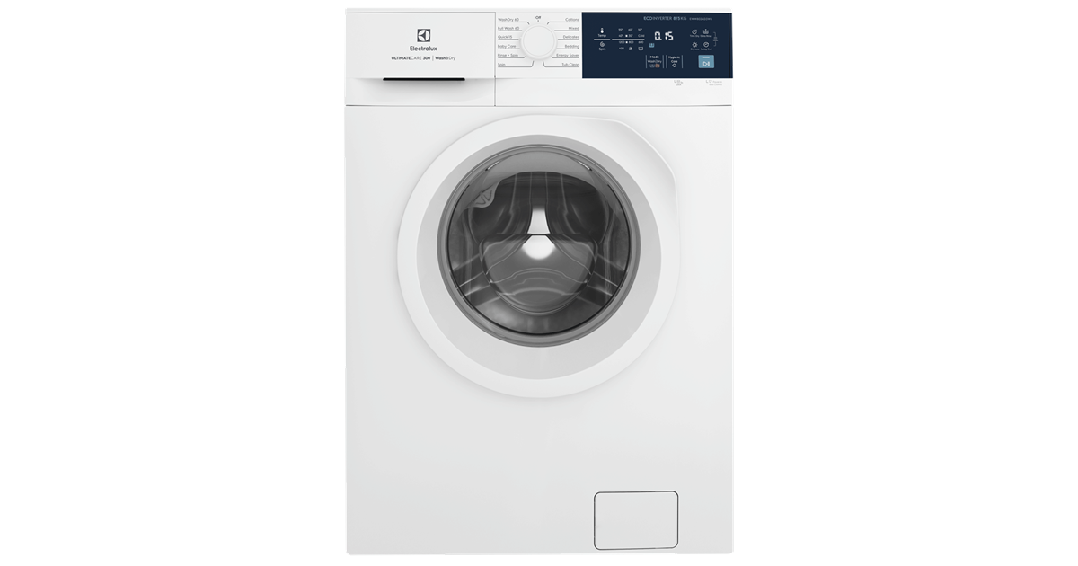 8kg/5kg washer dryer EWW8024D3WB Electrolux Malaysia