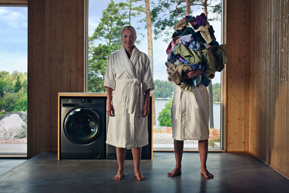 Front load washing machines