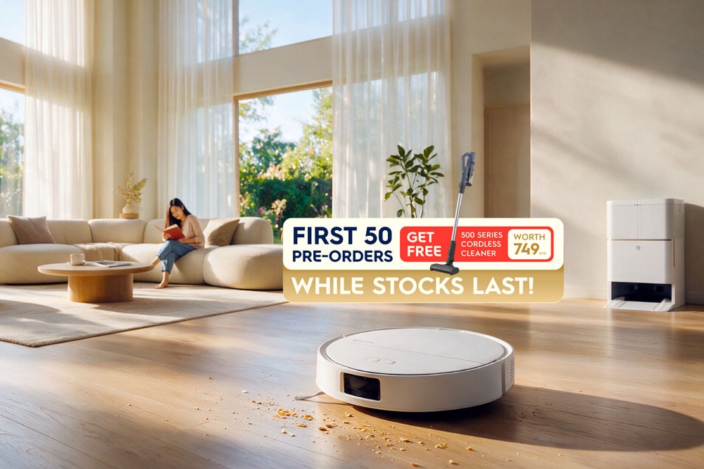 Introducing the new UltraReach Robot Vacuum Cleaner