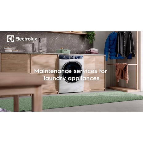 Service centre cleaning for washing machines