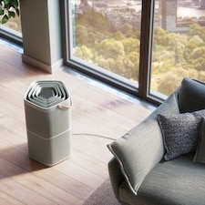 Advanced service centre cleaning for air purifiers