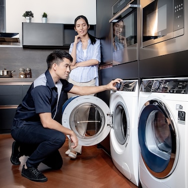 Preventative maintenance in-home preventative cleaning for dryer