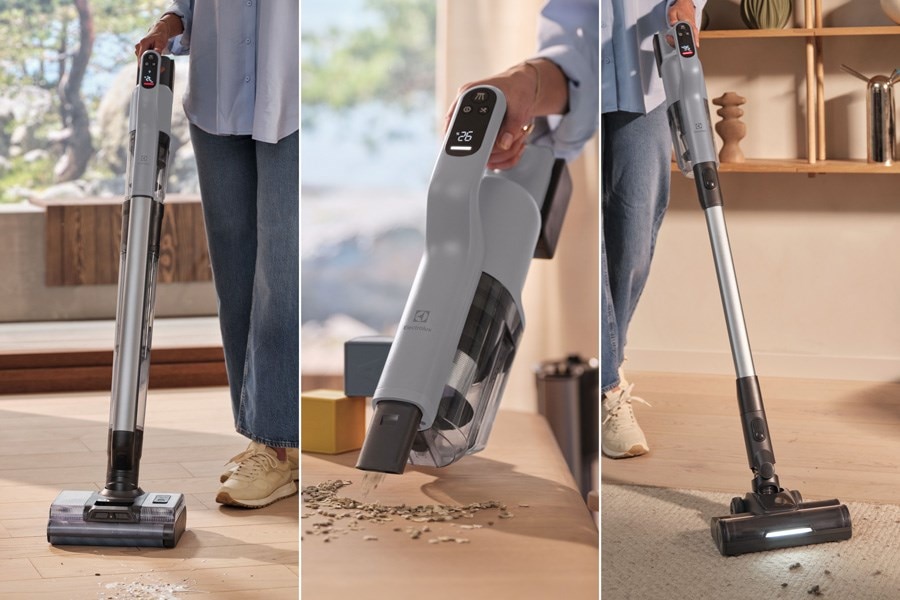 3-in-1 cleaning. One appliance