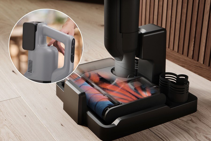 Stays fresh with self-cleaning